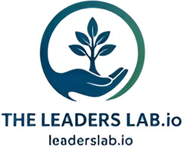 Logo of The Leaders Lab with plant.